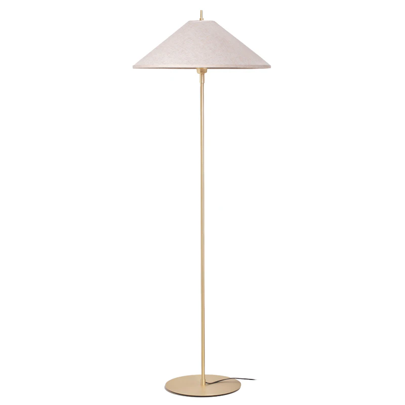 Tafta Gulvlampe Ø52 cm, Naturlig