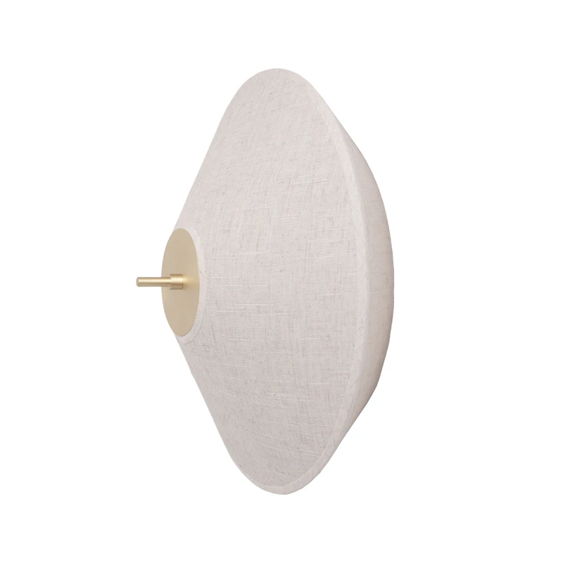 Tafta Vegglampe Ø40 cm, Naturlig